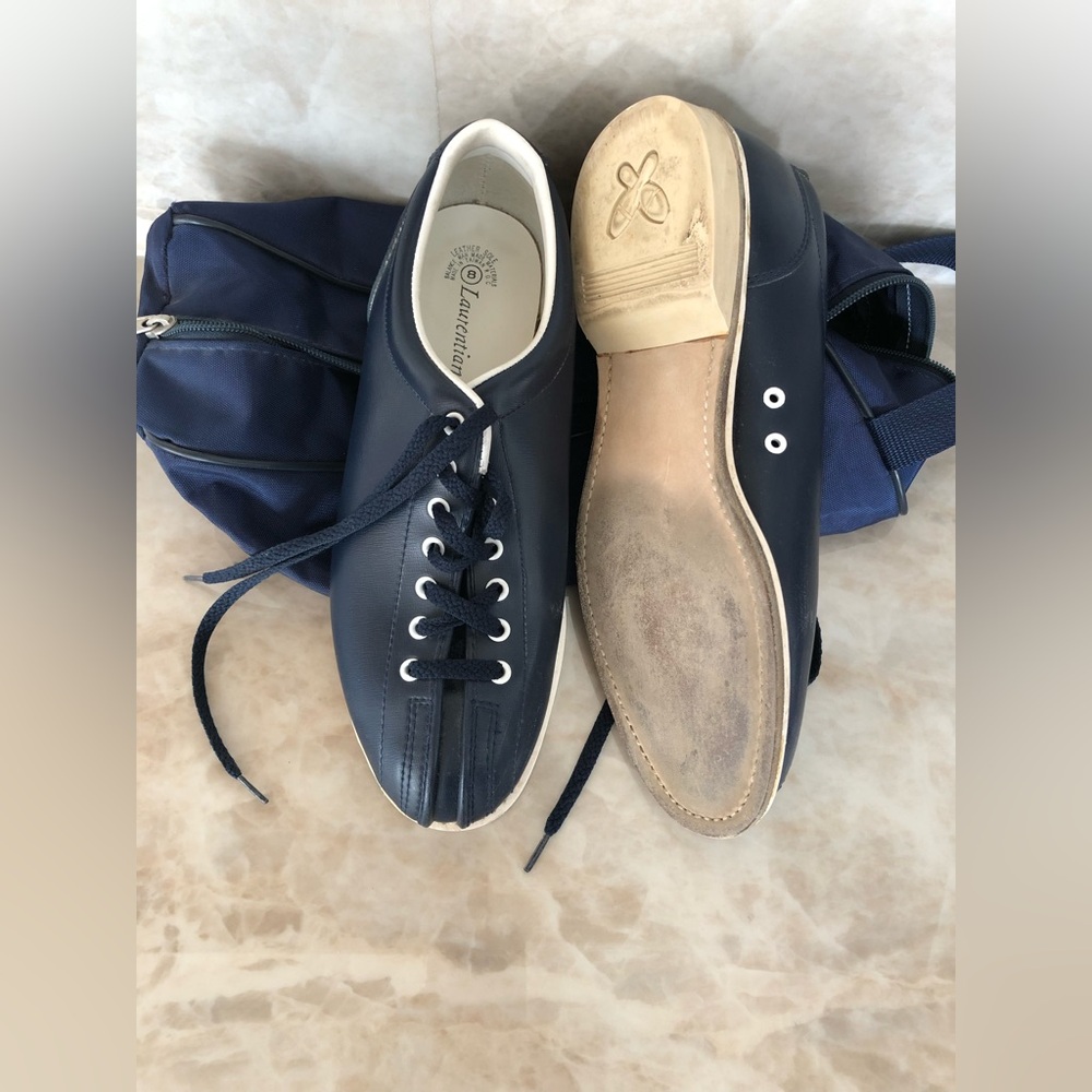 Vintage Leather Bowling Shoes